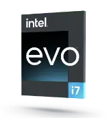 Intel i7 Evo processor badge