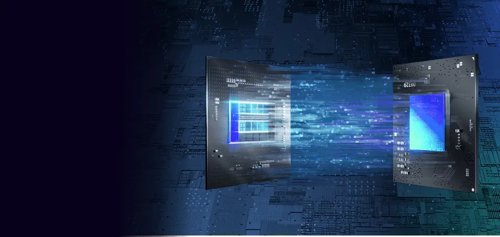 A person playing video games