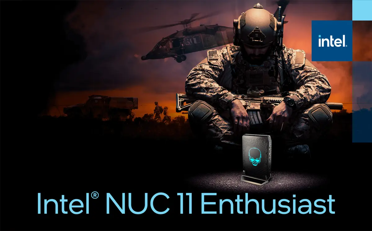 Intel NUC 11 Pro UCFF Noir i7-1165G7 (BNUC11TNHI70002)