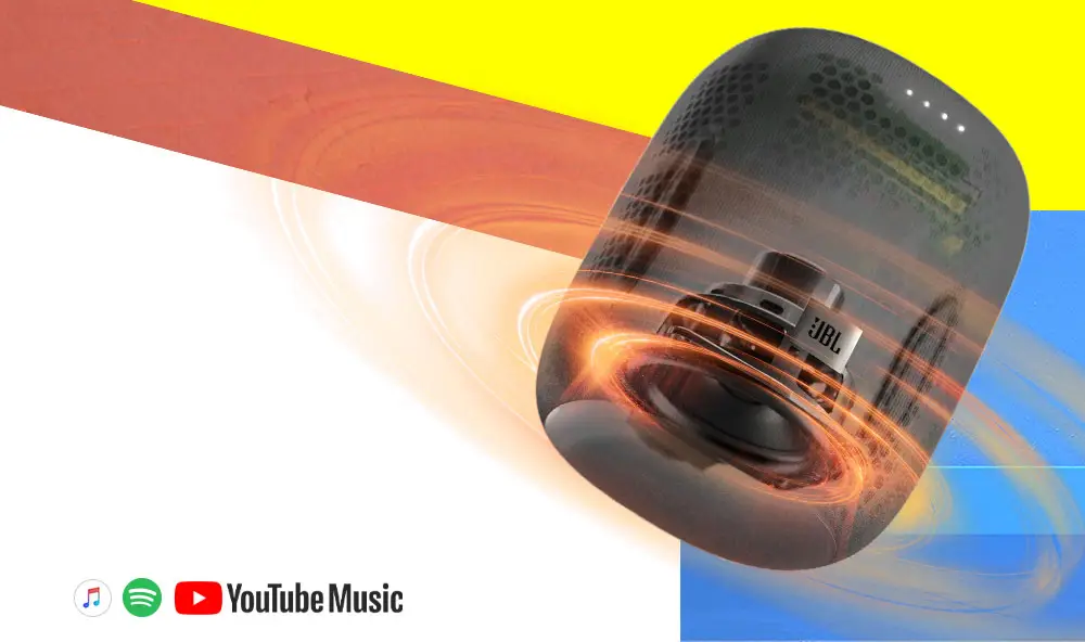 Jbl 360 Degree Sound JBL Link Portable (Black) Portable Voice