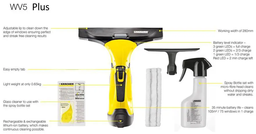 Karcher WV5 Window Cleaner - Review Window Vac 