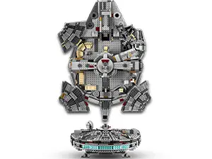 Comprar Nave de Juguete para Construir Halcón Milenario y Mini Figuras LEGO  Star Wars · LEGO · Hipercor