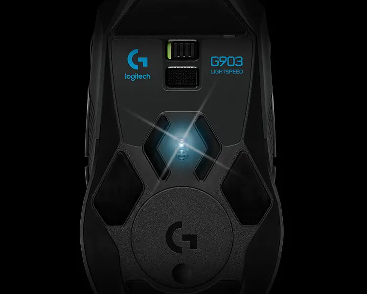 Logitech G903 Lightspeed Wireless Gaming Mouse Lightsync RGB 11 Program  Buttons