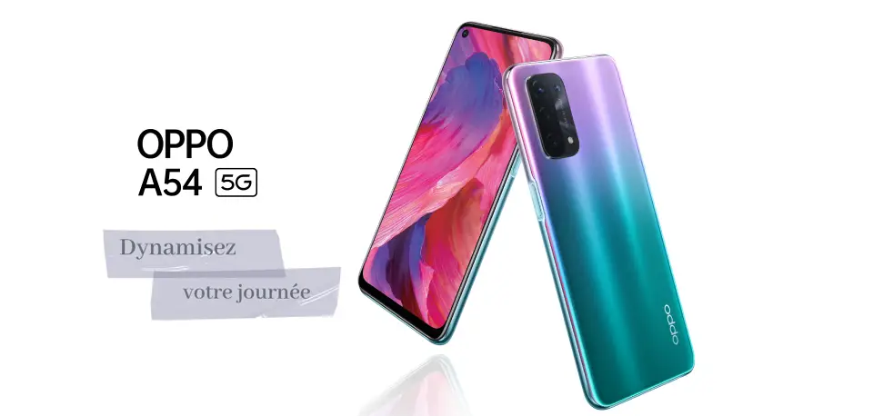 Smartphone Android Oppo A54 Noir 5G au meilleur prix | E.Leclerc