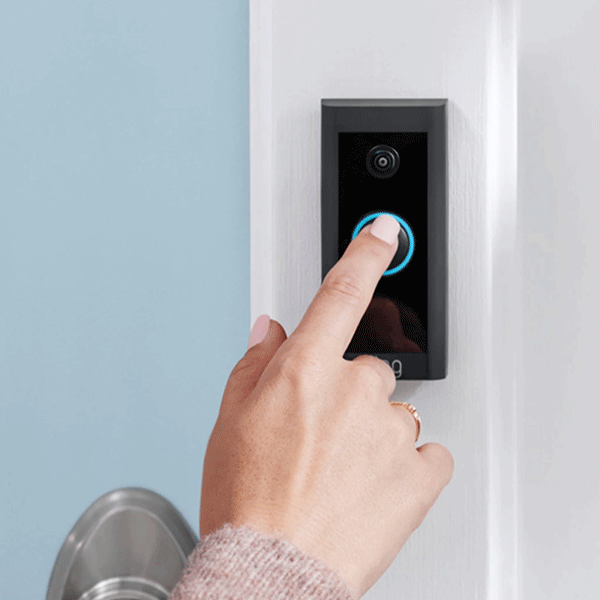 Ring doorbell best sale static noise