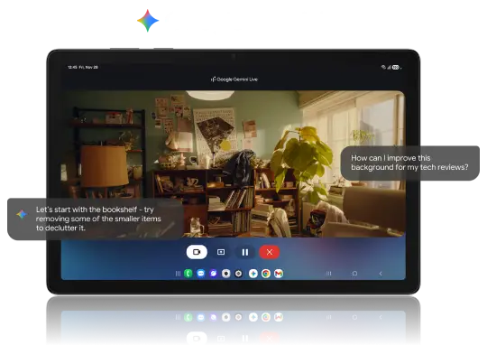 A view of Google Gemini in action
