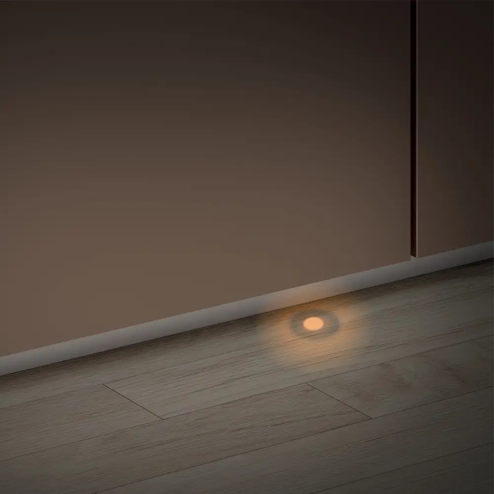 Light on floor