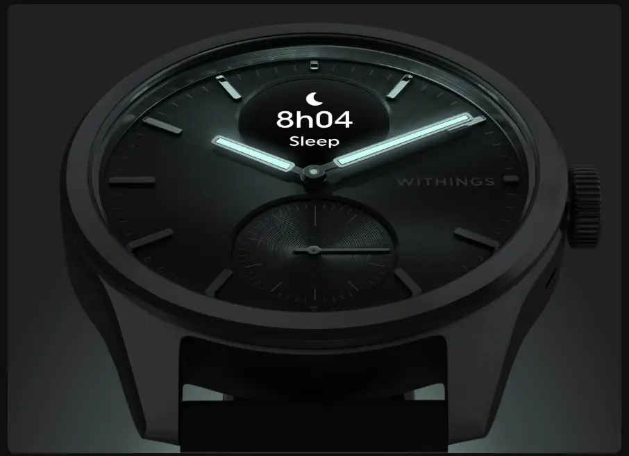 Withings Scanwatch Health Activity Tracking Smartwatch, 42mm