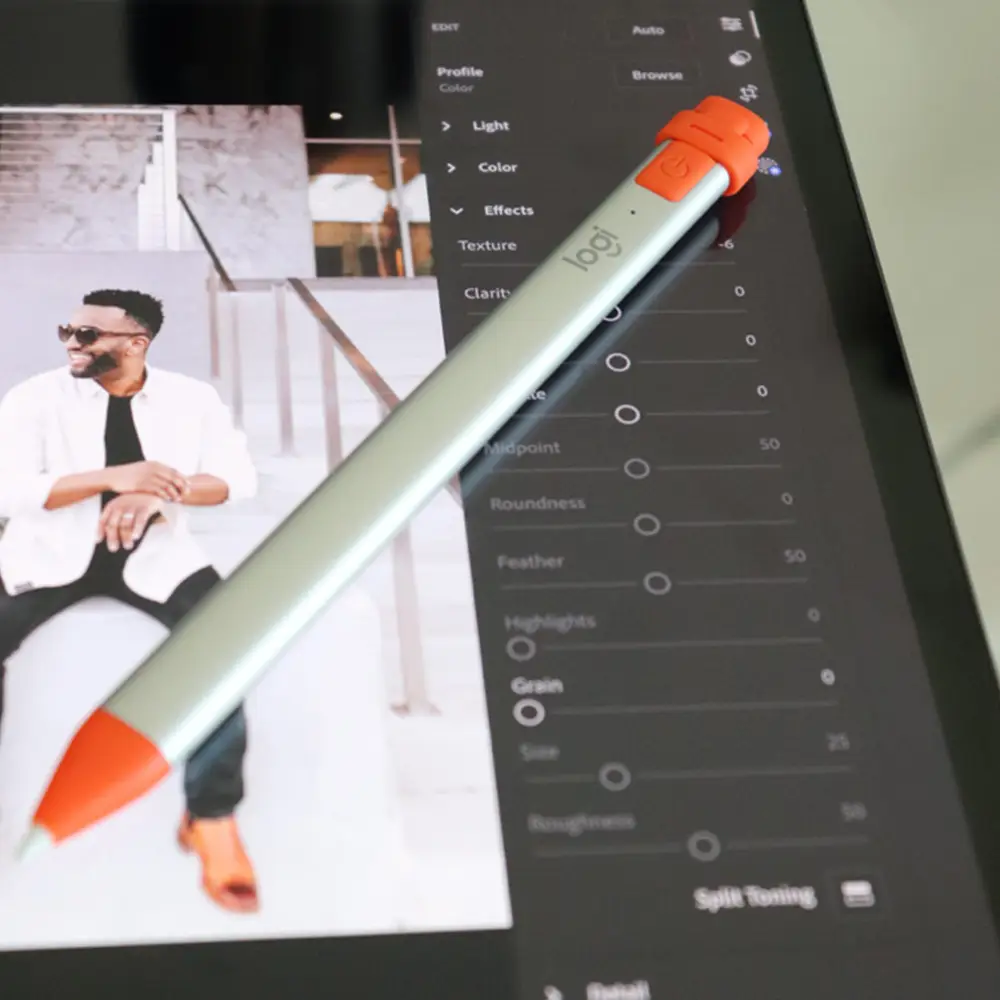 Logitech Crayon pour iPad - Orange - Apple (FR)