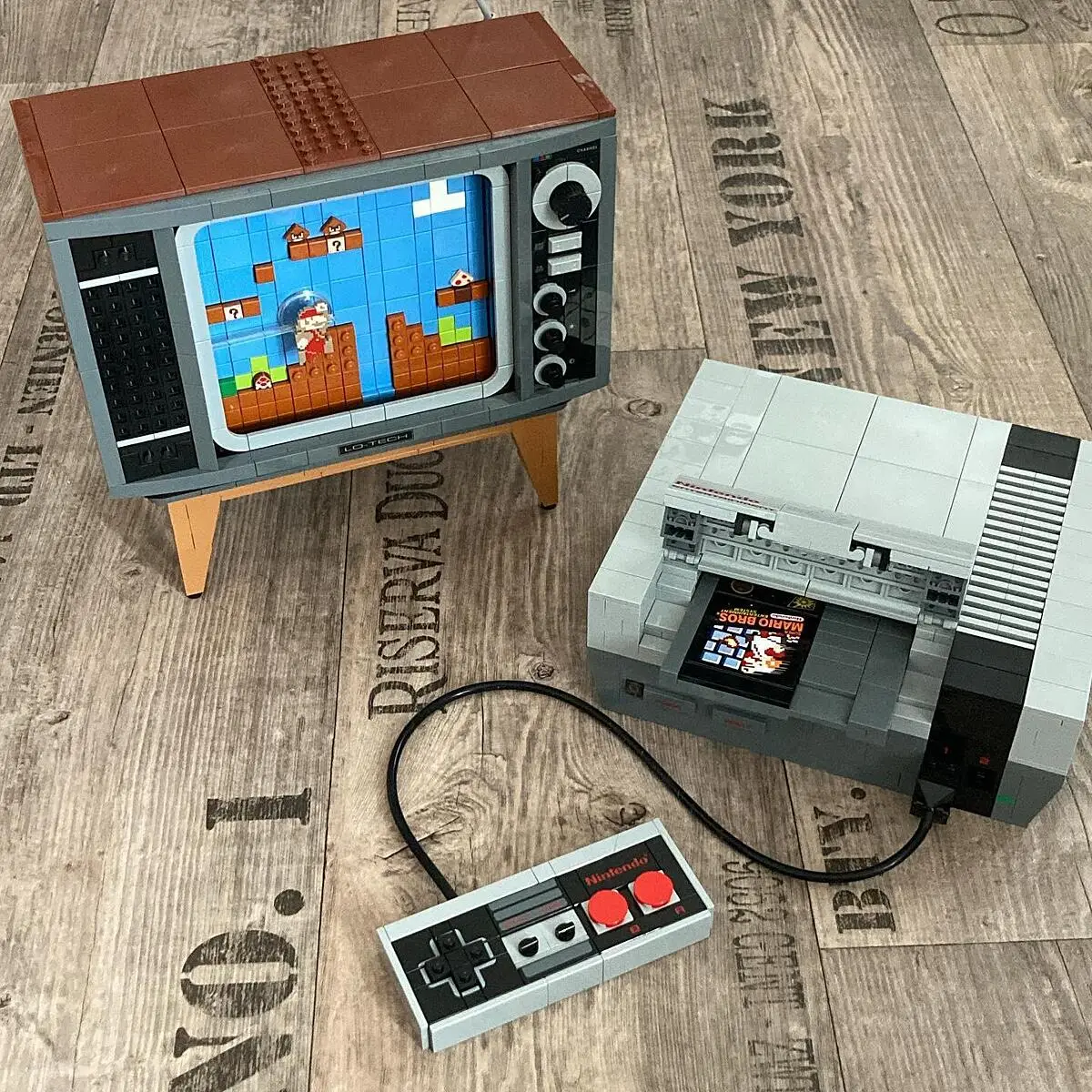 Set Pre Order Lego Nintendo Lego Mario Bros Lego Nes Console Set