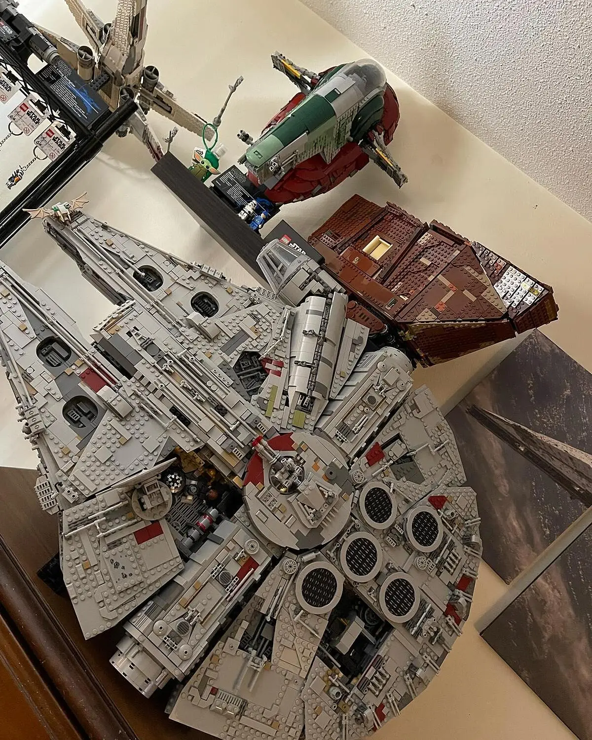 Millennium Falcon Video Costruzioni Lego Star Wars Size Comparison