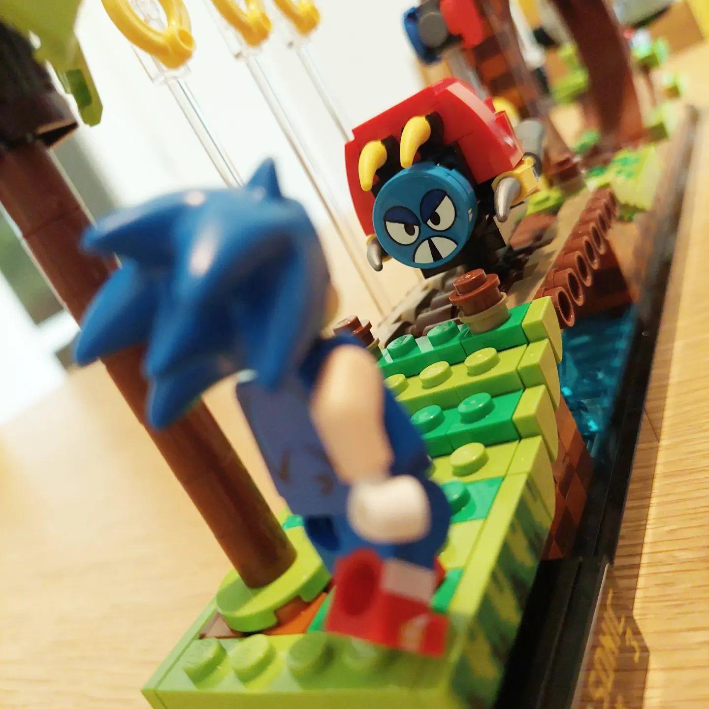 LEGO anuncia kit especial em homenagem ao Sonic