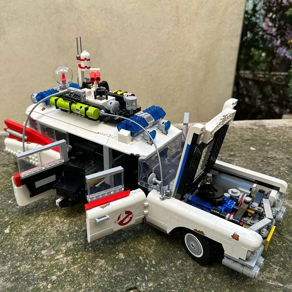 lego 10274 ecto lego ghostbusters car
