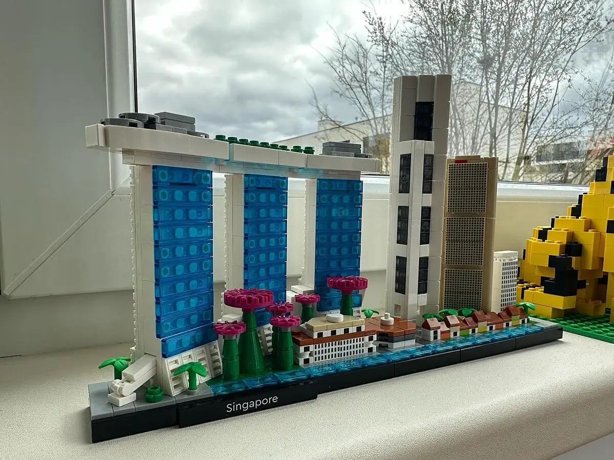 Lego - LEGO 21057 Architecture Singapour, Loisirs Créatifs pour