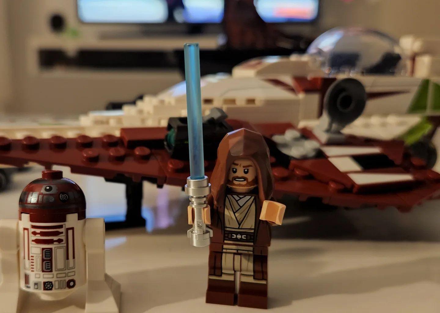 LEGO Star Wars 75333 pas cher, Le chasseur Jedi d'Obi-Wan Kenobi
