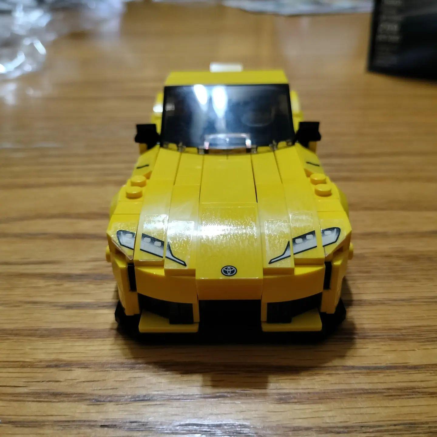 LEGO 76901 Speed Champions Toyota GR Supra – jouet voiture de course avec  pilote, enfant 7 ans et plus - ADMI