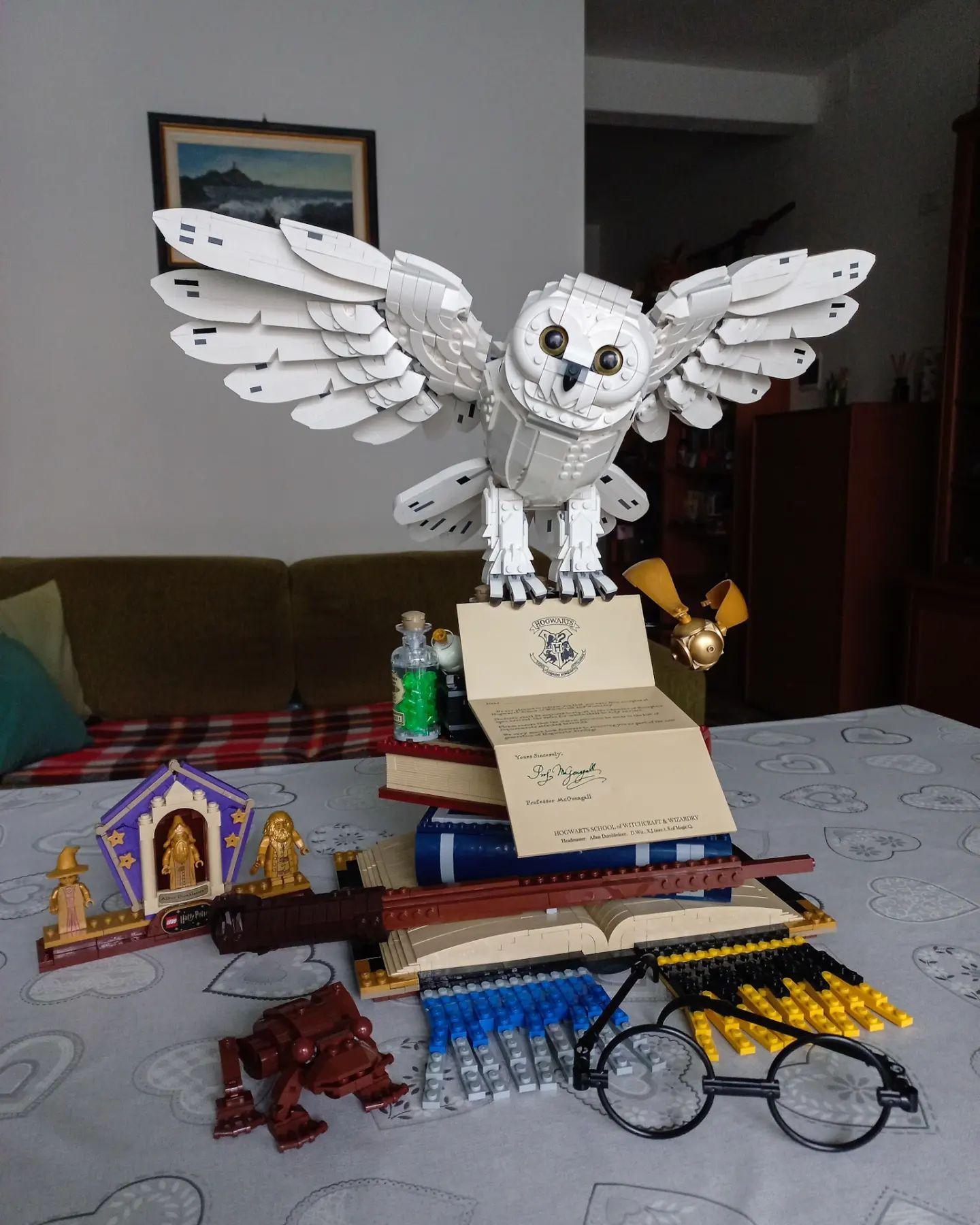 LEGO annonce un nouveau set Hedwige avec ta lettre de Poudlard !