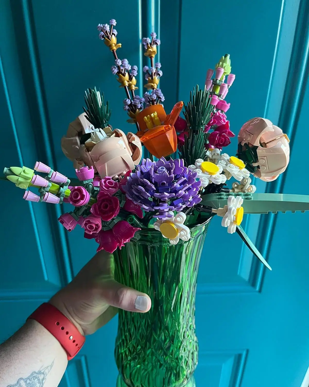 Lego bouquet de fleurs: ensemble de jouets de construction et décoration.  5702016913767