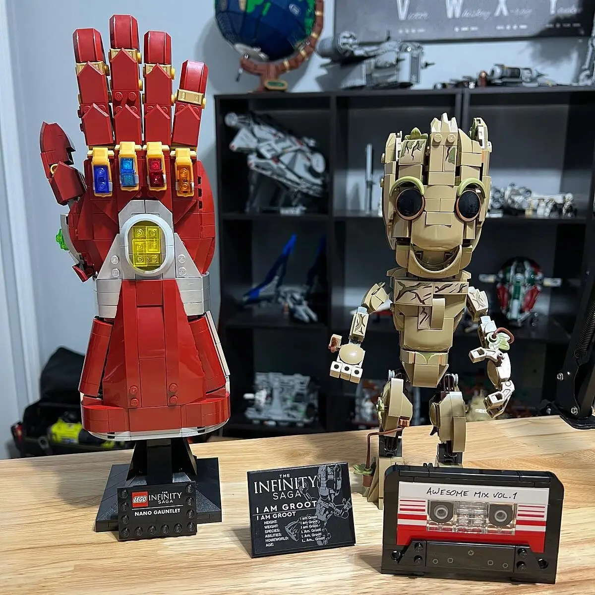 Nano Gauntlet Lego Thanos Guanto Nano Gauntlet Guanto Thanos Lego
