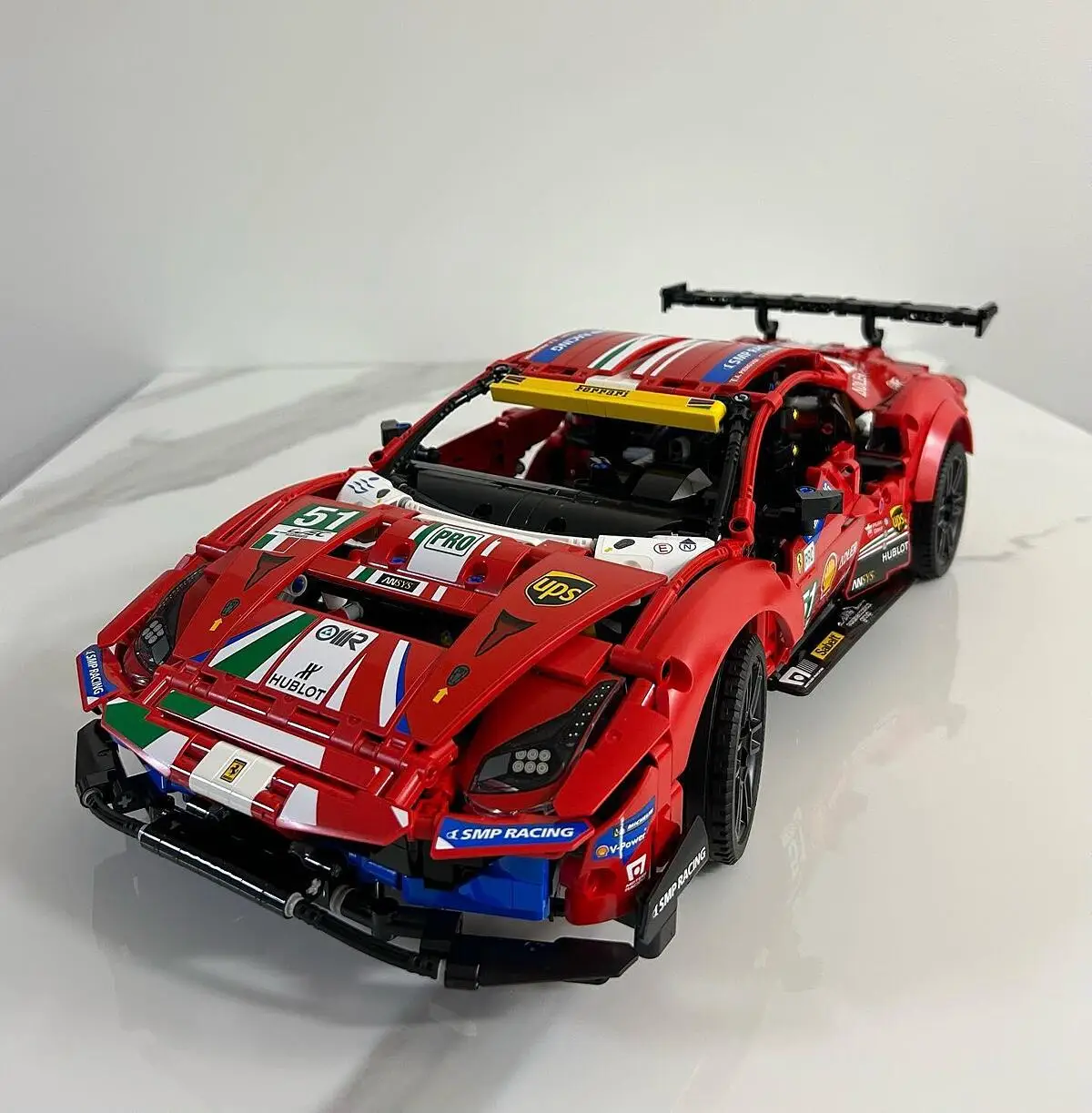 Brickfinder - LEGO Technic Ferrari 488 GTE (41425) Officially