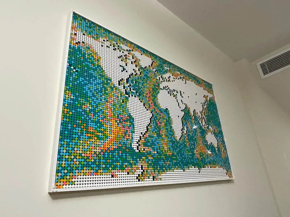 LEGO® Art 31203 La Carte du Monde - Lego - Achat & prix