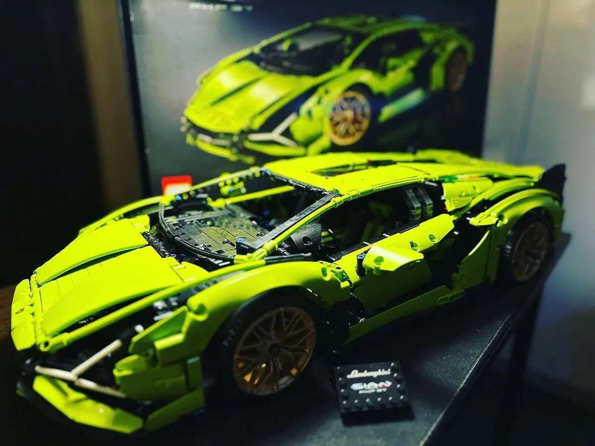 Jouet Lego Technic Lamborghini Sián FKP 37, Maquette de Voiture à