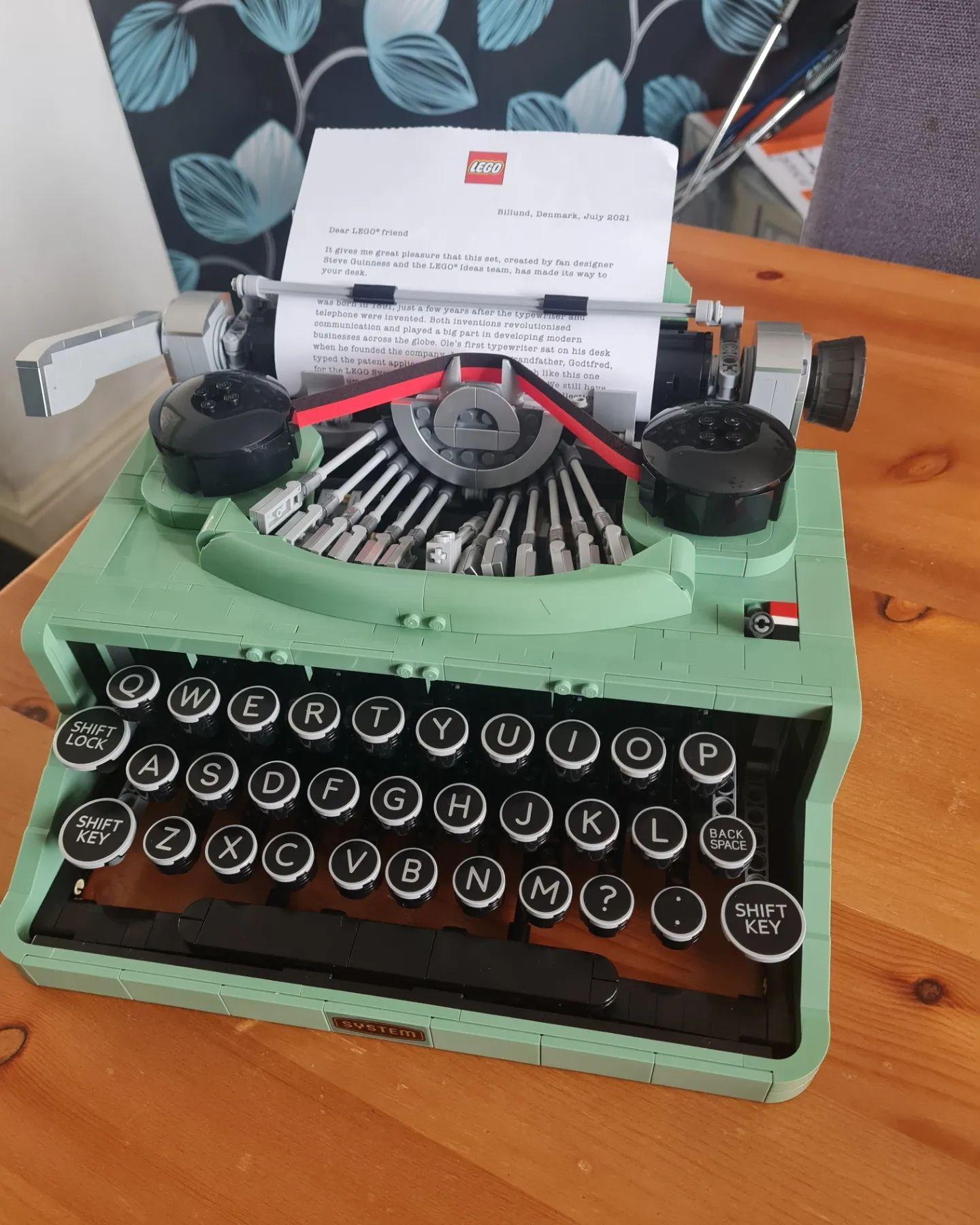 LEGO 21327 Ideas Macchina da Scrivere Dimensioni (LxPxA) 58 x