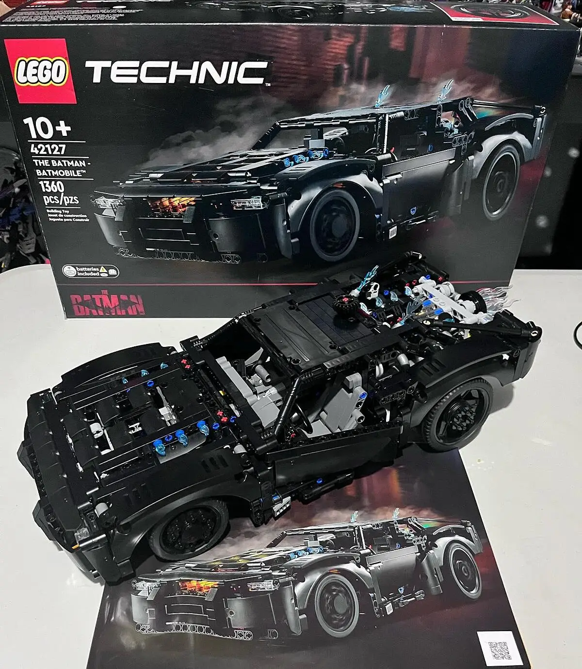LEGO The Batman – Batmobile Buildable Car Toy – lekebiler & kjøretøy – shop  på Booztlet