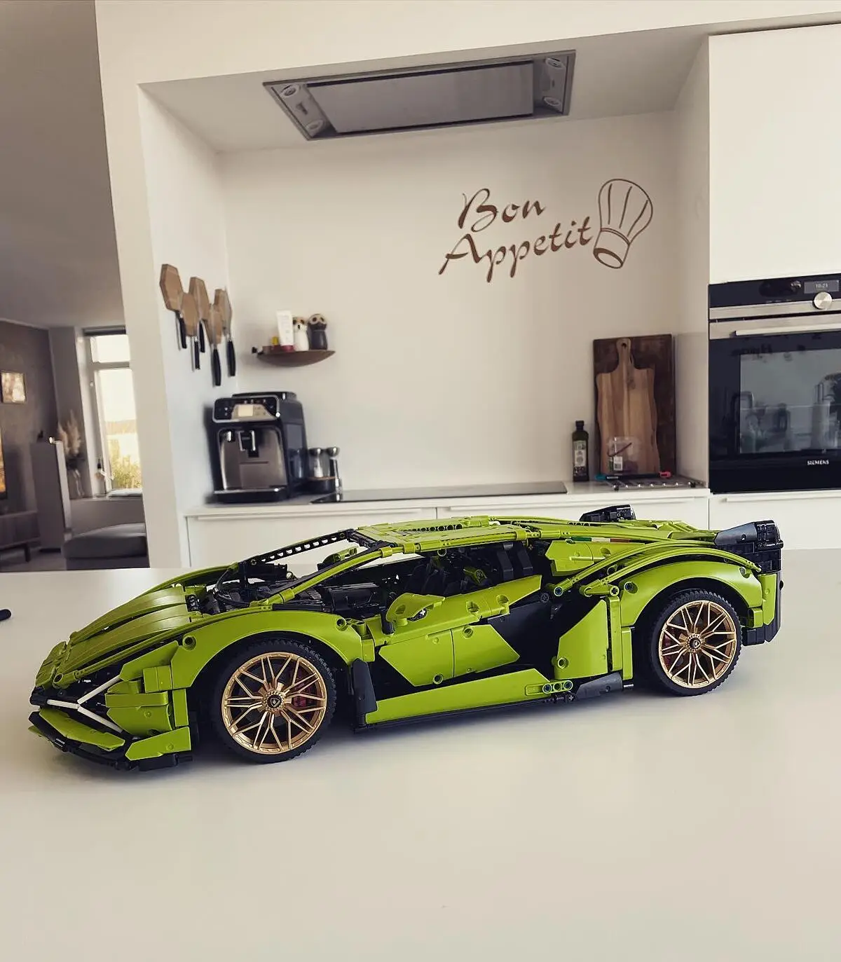 You Won't Believe This Lamborghini Sián Made Entirely From LEGOs!