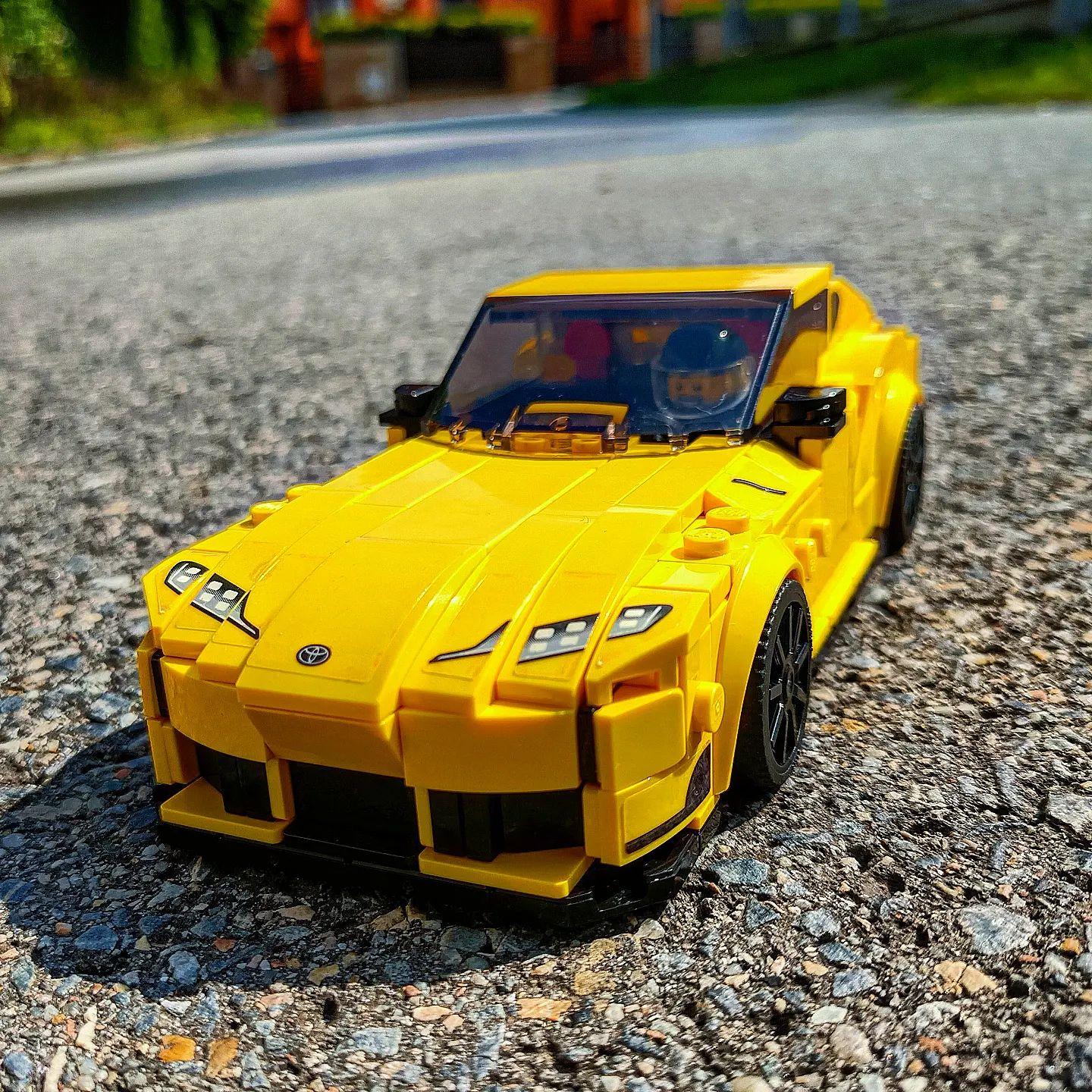 LEGO 76901 Speed Champions Toyota GR Supra – jouet voiture de course avec  pilote, enfant 7 ans et plus - ADMI
