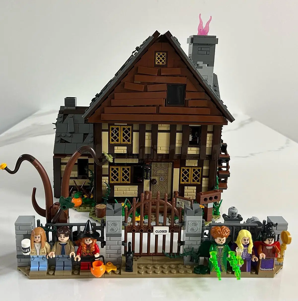 LEGO Ideas Disney Hocus Pocus: The Sanderson Sisters' Cottage Collectible  Building Set, Unique Gift Idea for Adults and Fans of Disney Movie Hocus