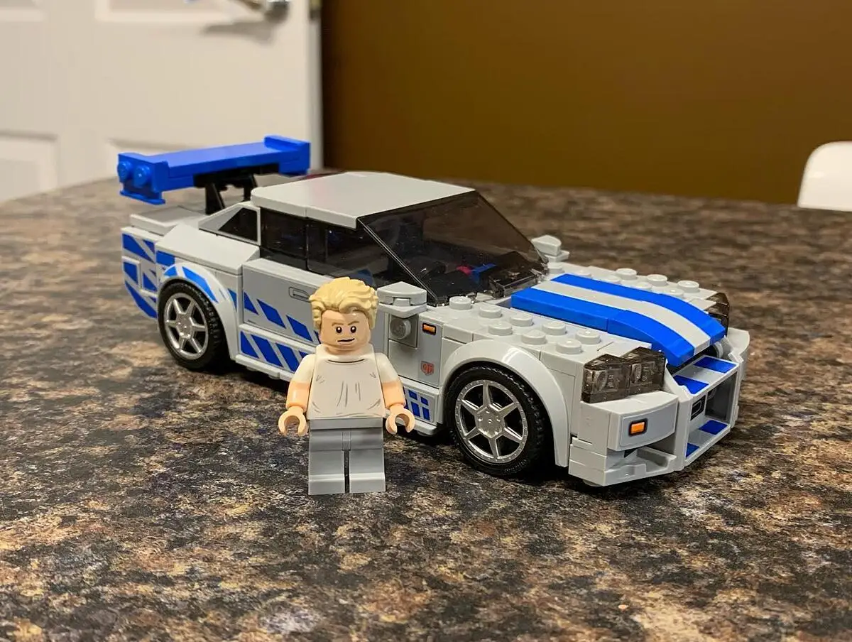 LEGO Speed Champions 2 Fast 2 Furious Nissan Skyline GT-R R34 Paul Walker  76917