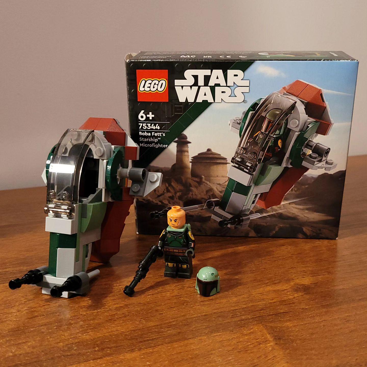 Microfighter Fett\'s | Toys Wars Star Mr 75344 Starship LEGO Boba