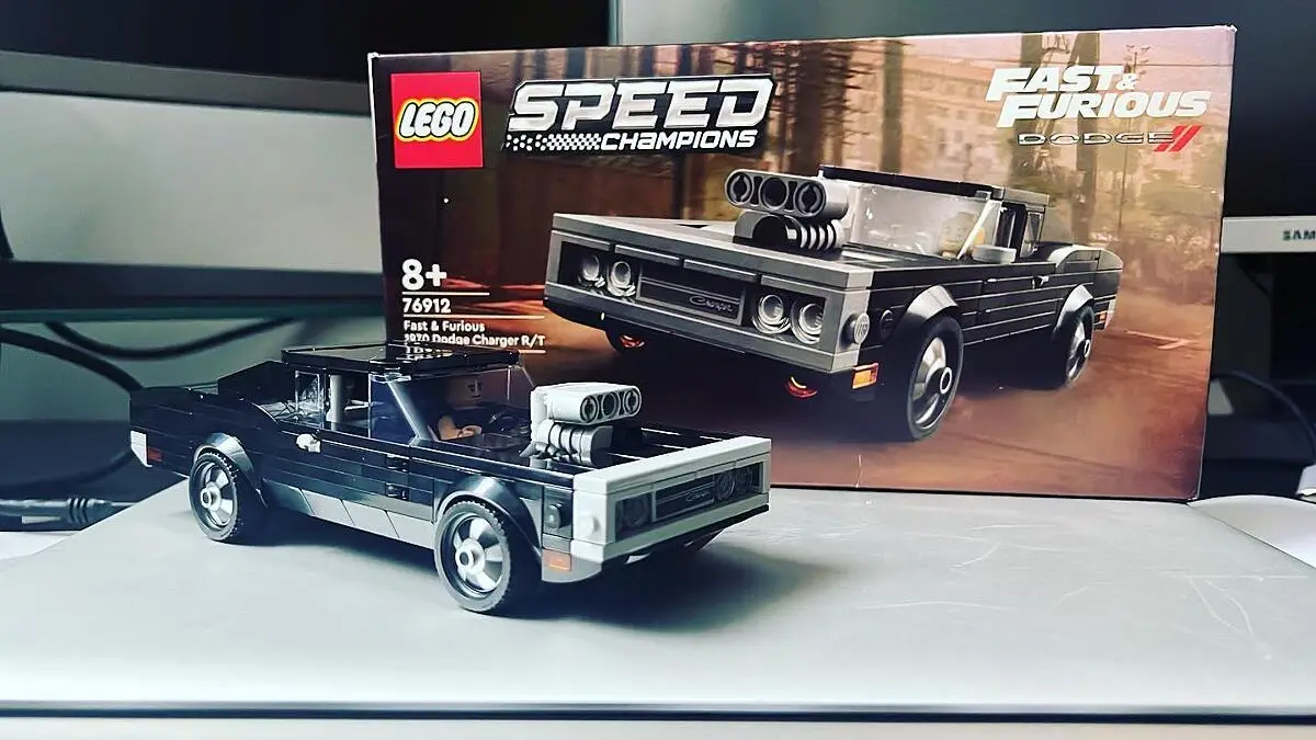 LEGO Speed Champions 1970 Dodge Charger R/T 76912, Fast & Furious