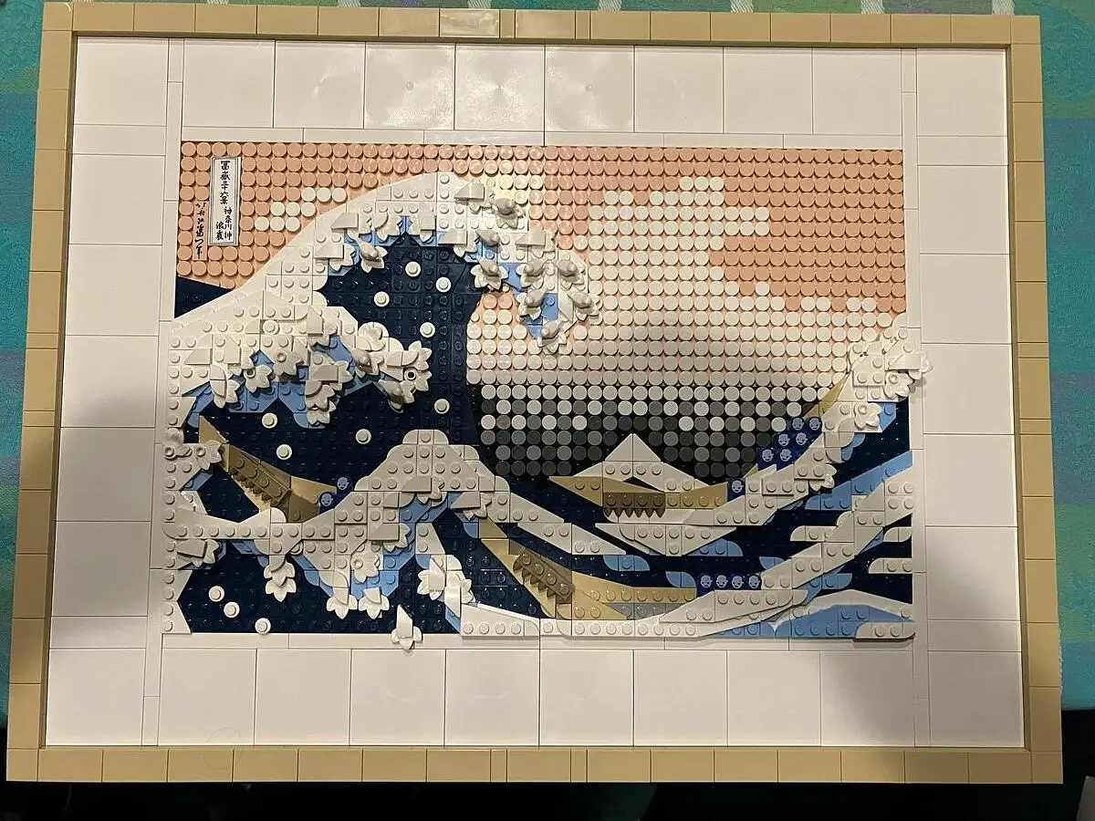 LEGO Hokusai - La Grande Onda