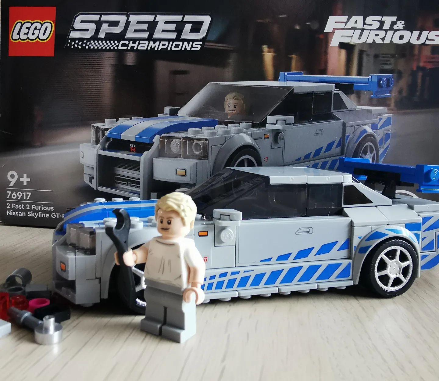 LEGO SPEED CHAMPIONS (76917) 2 Fast Furious Nissan Skyline GT-R (R34) Hot  Wheels