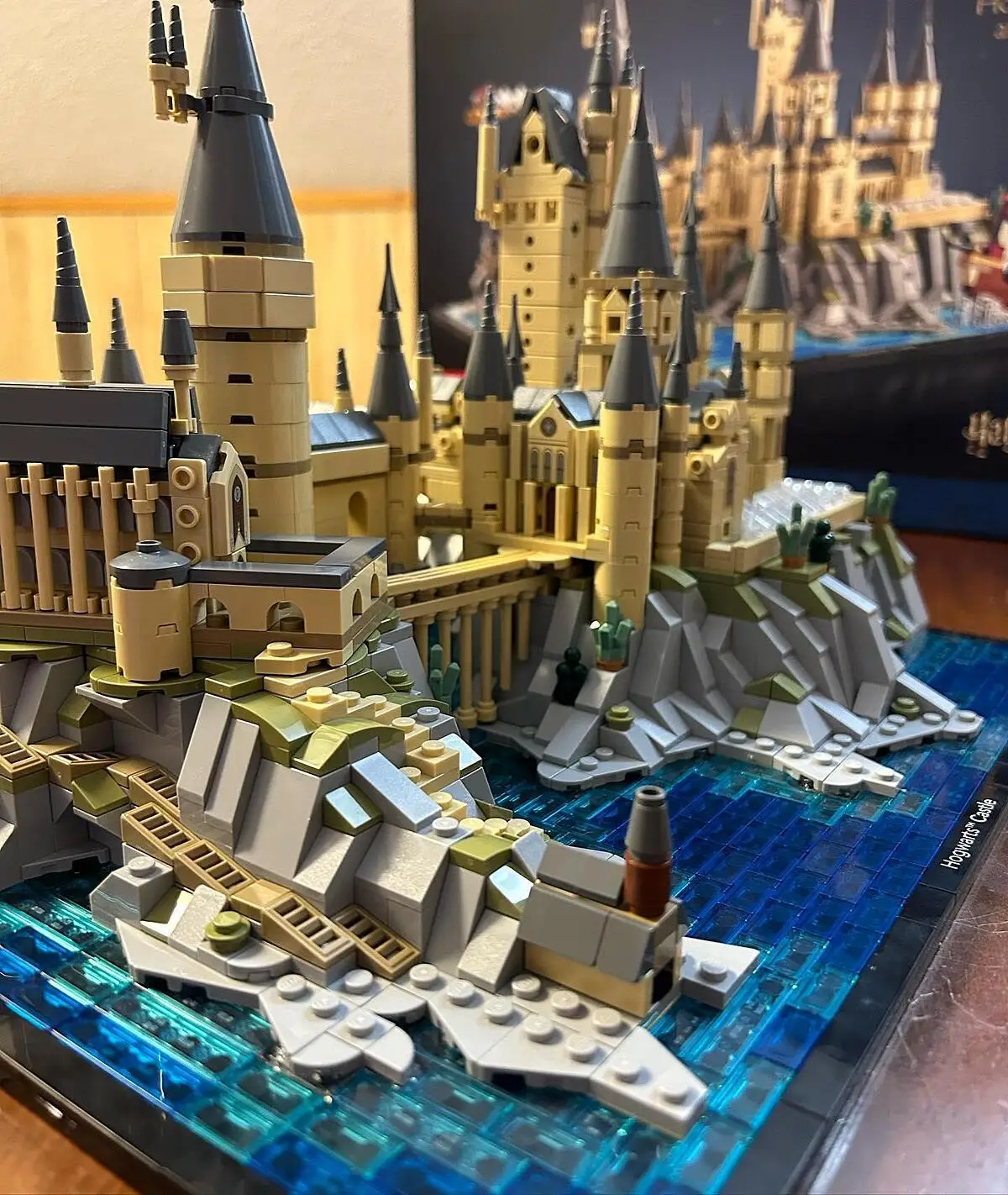 Lego Moc Massive Lego Hogwarts Hogwarts Castle Set #71043 Epic