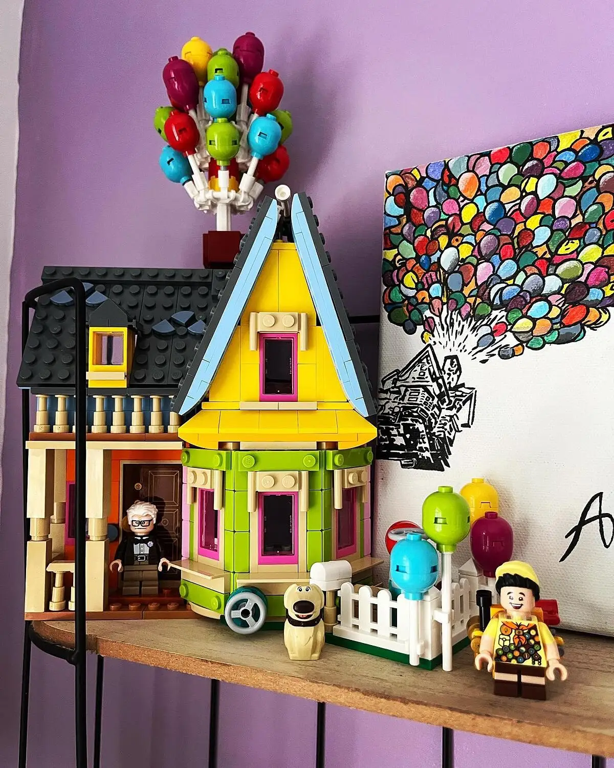 SUPPORTO DA PARETE per LEGO Disney Pixar Up House 4321 EUR 20,00 - PicClick  IT