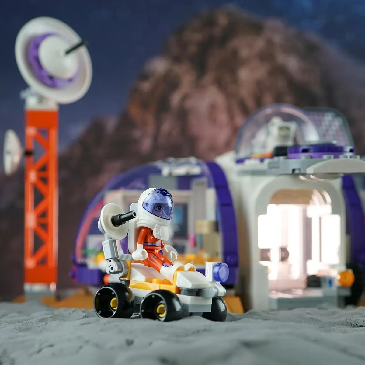 Mars Space Base and Rocket - Kiddiwinks Online LEGO Shop