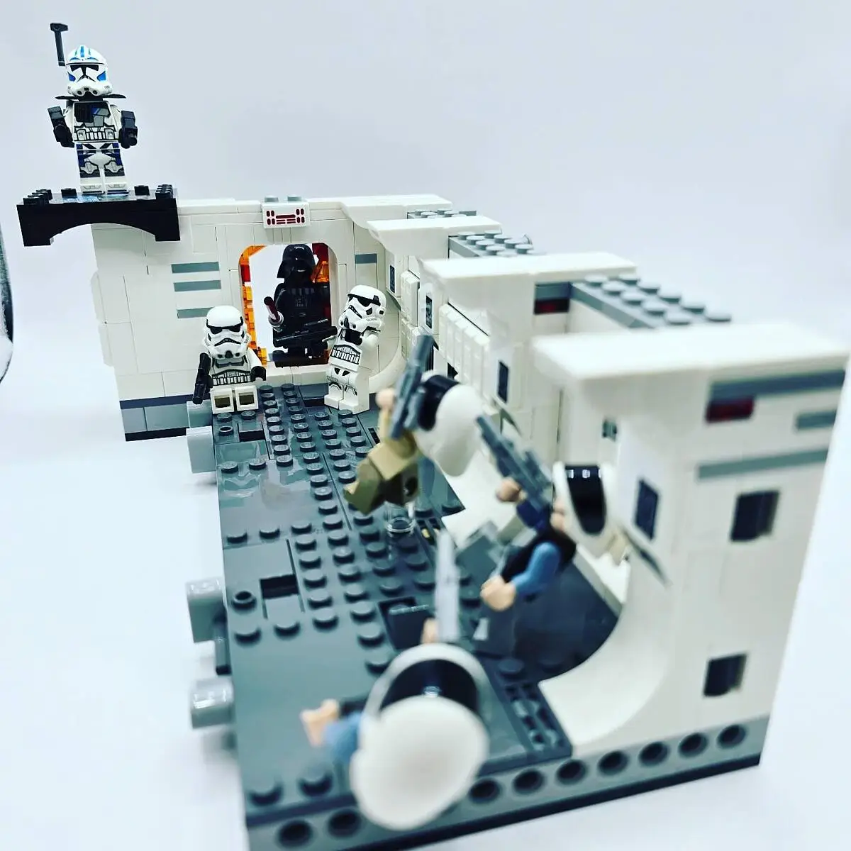 Lego Tantive Iv Hallway Set LEGO Star Wars Boarding The Tantive IV