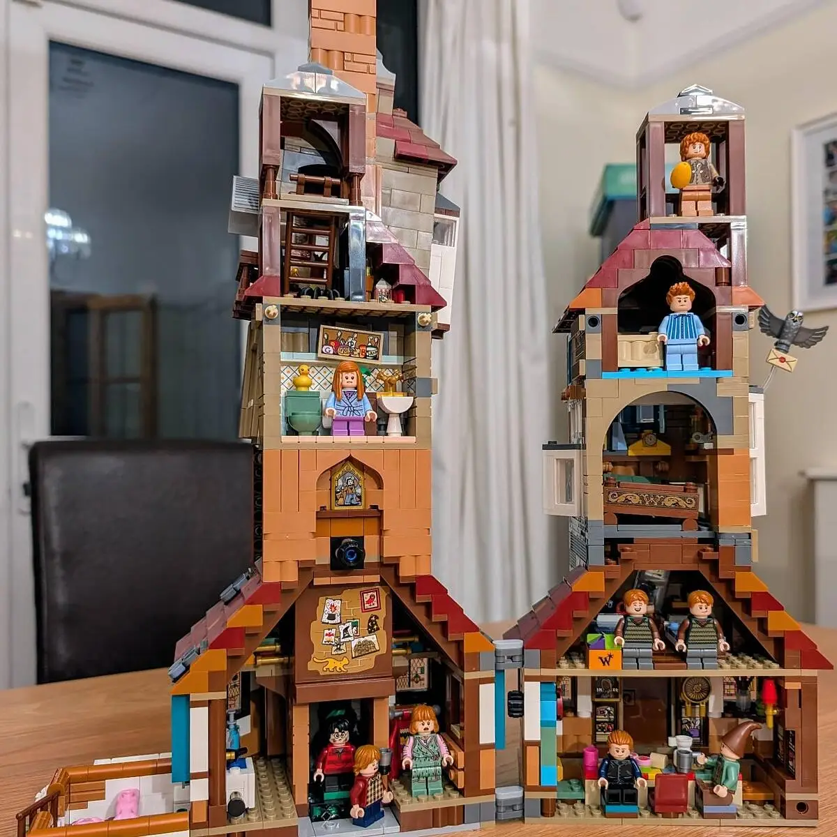 Potter Burrow Lego Lego Madriguera Lego 75980 Harry Potter Lego