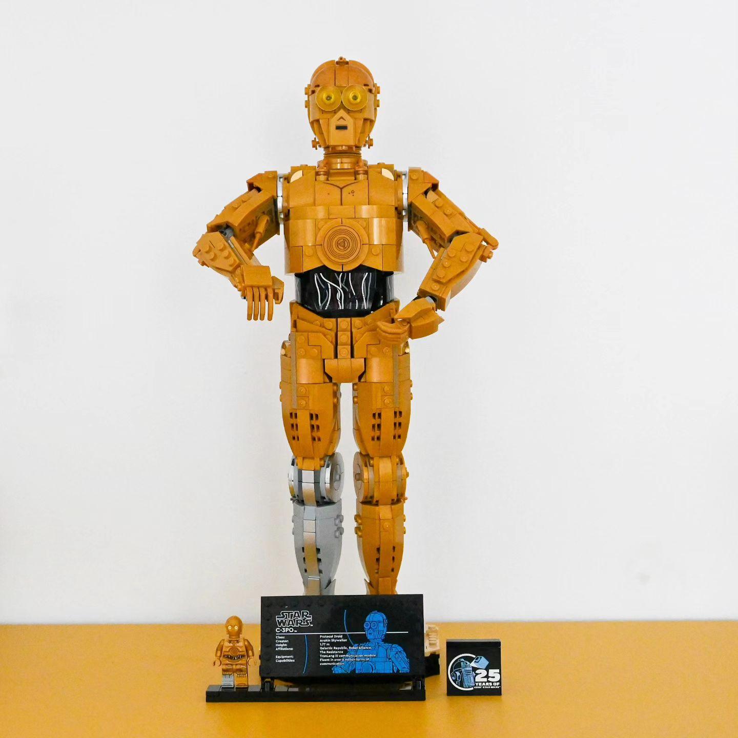 LEGO Star Wars C-3PO Buildable Droid Figure (75398)