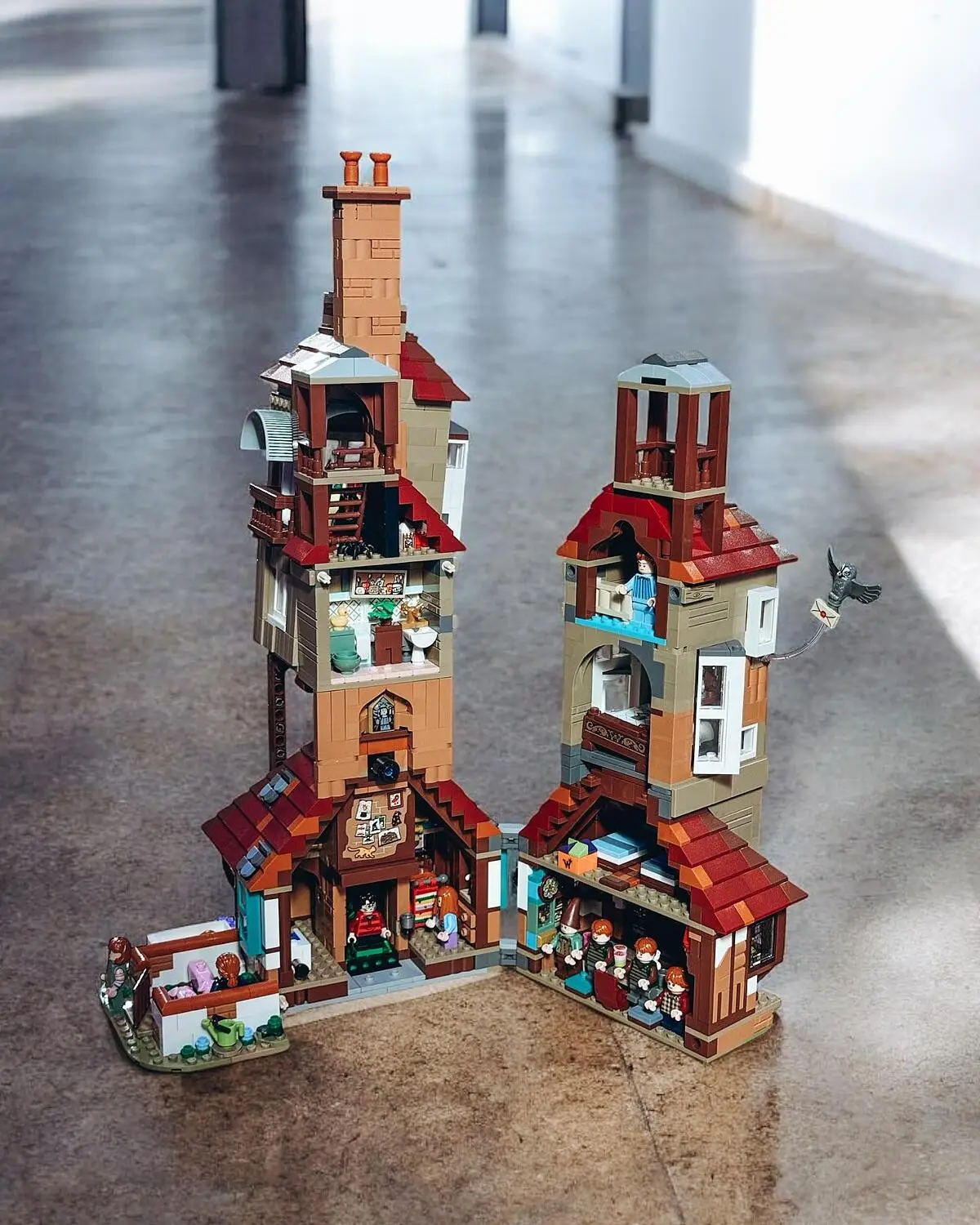 Weasley House Harry Potter Lego Ron's House Weasley Ron'