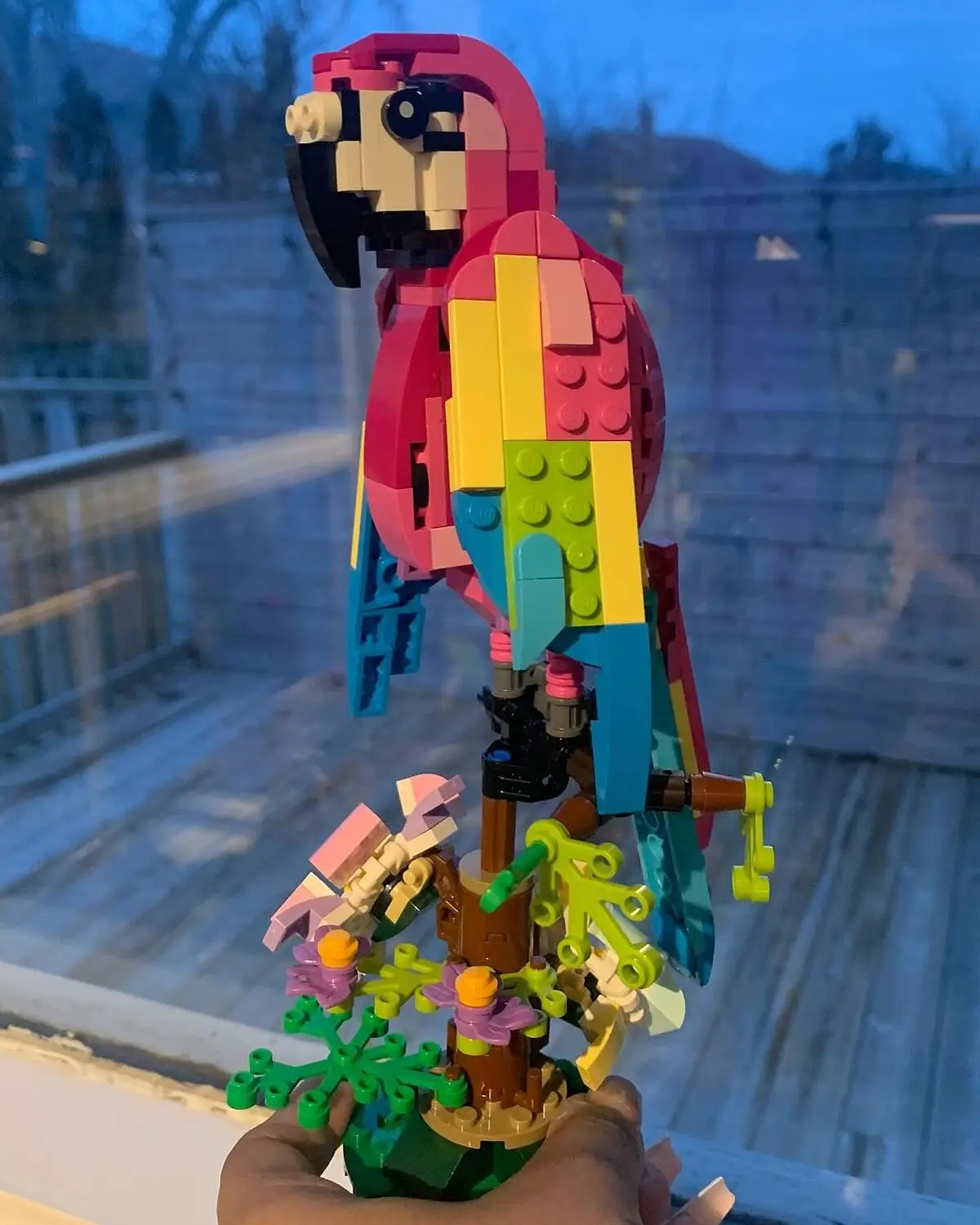 LEGO® Creator 3in1 Exotic Pink Parrot Building Toy Set 31144