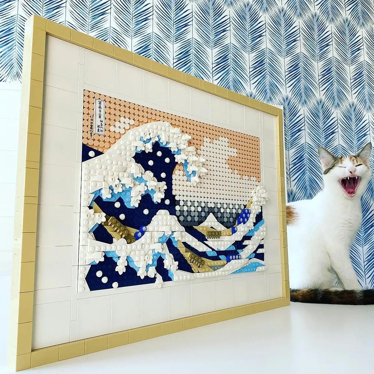 LEGO Art 31208 – Hokusai's The Great Wave, 3D Japanese Wall Art