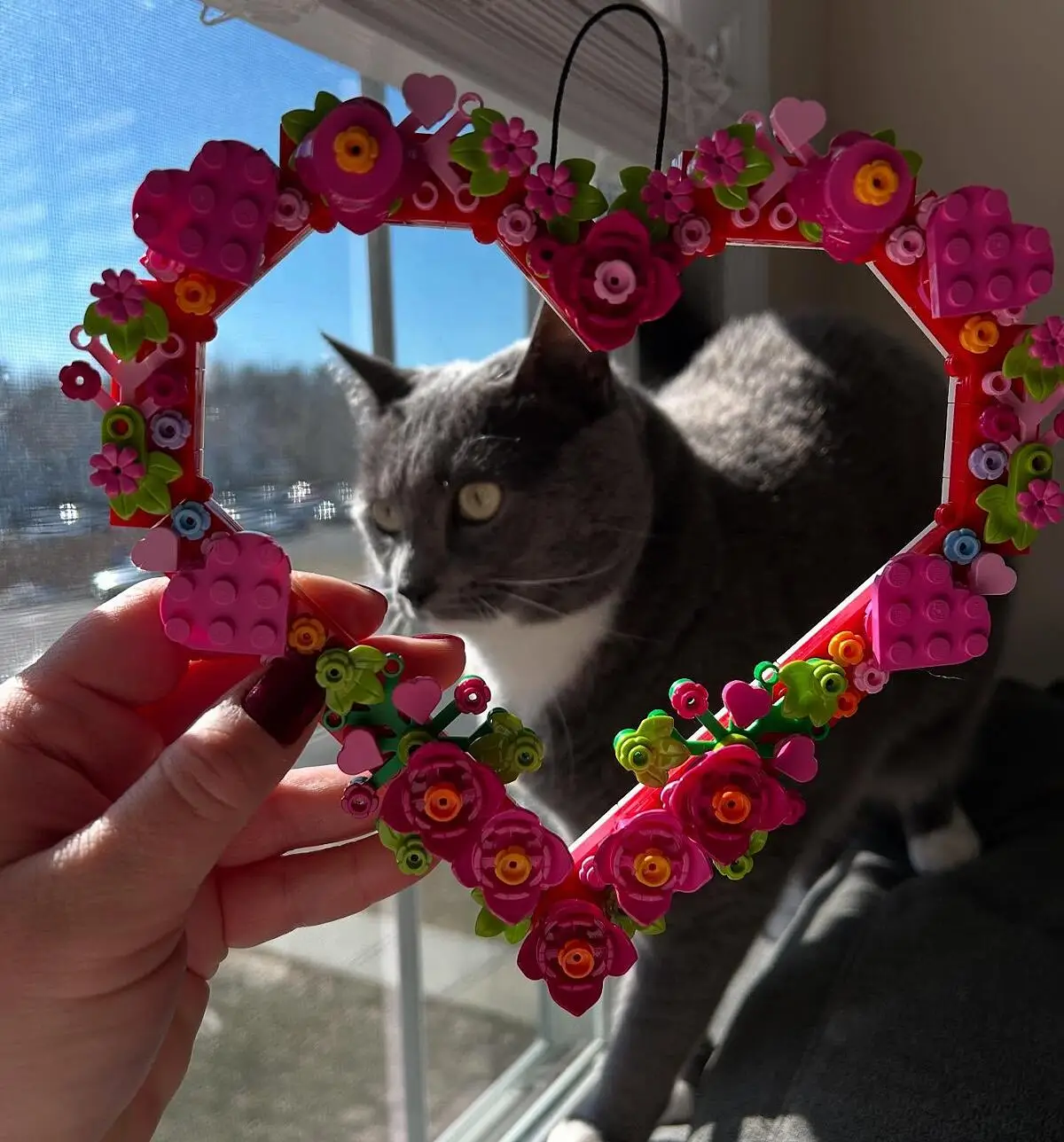 San Valentín Como Hacer Un Corazon Con Legos Juego De Construcción