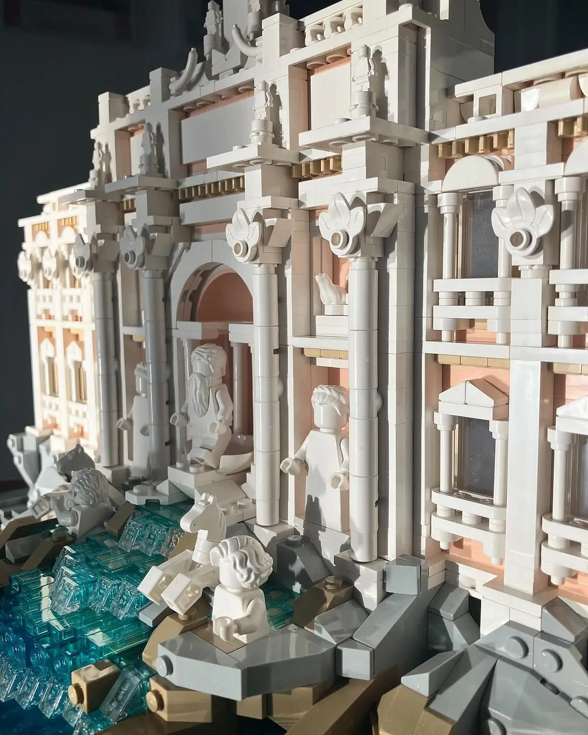 Building Fontana Trevi Lego LEGO® Architecture Fontána Di Trevi
