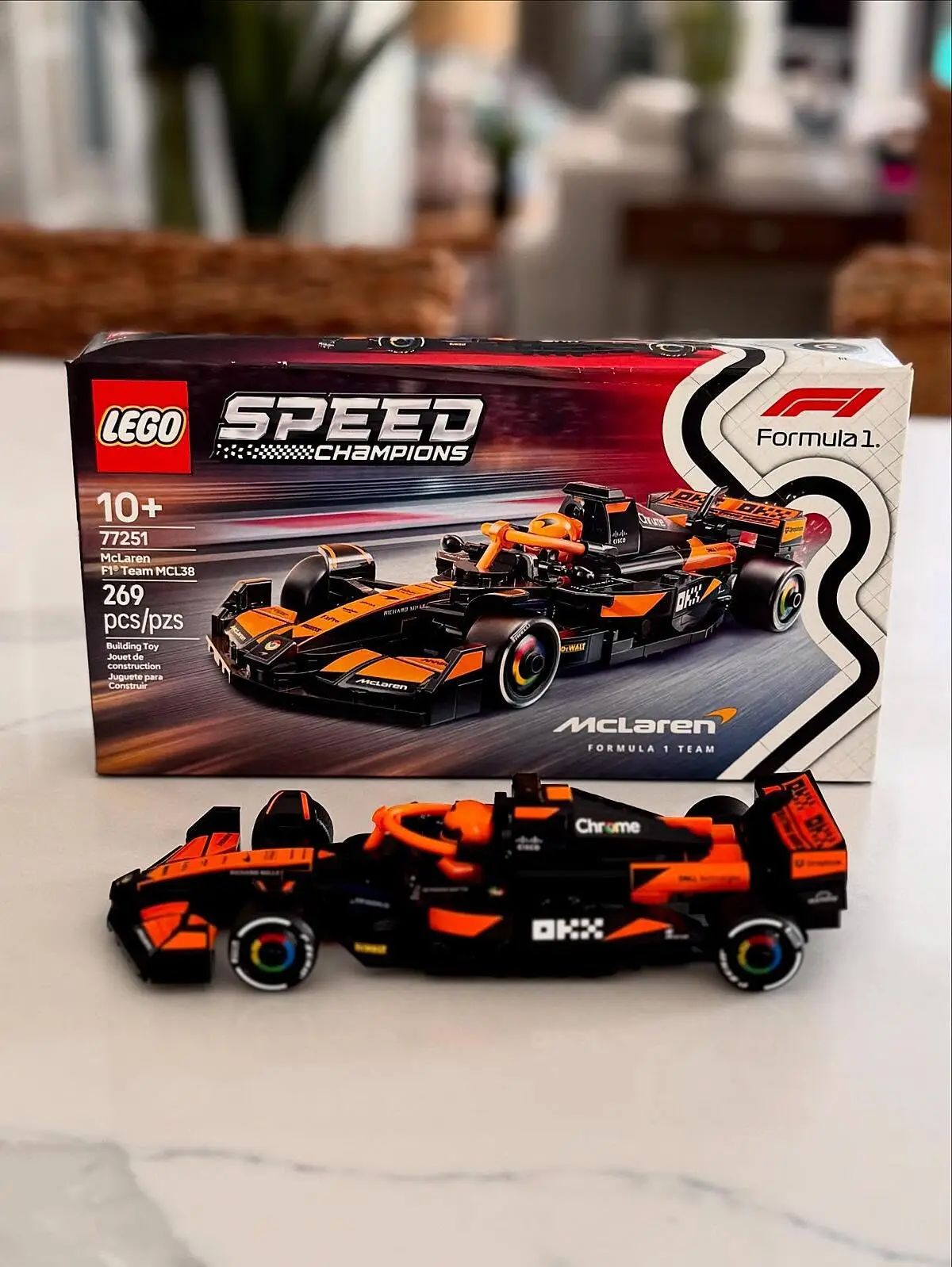 LEGO Speed Champions McLaren F1 Construction Set 77251 The