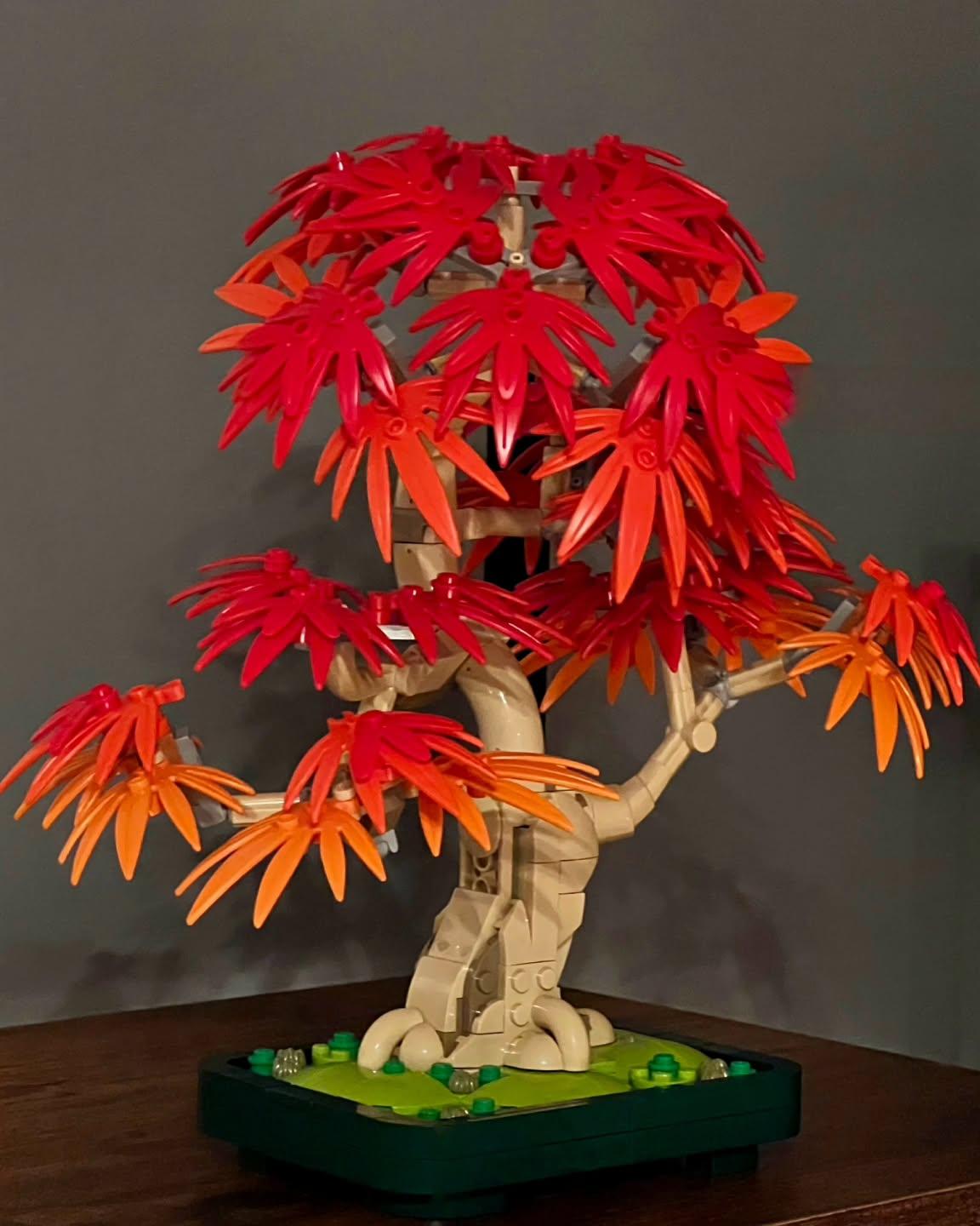 Bonsai de Bordo Vermelho Japonês Lego Botanicals · LEGO · El Corte
