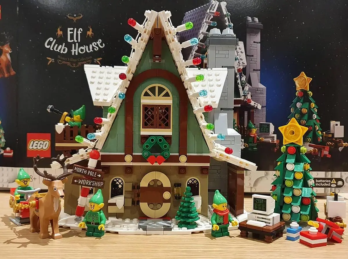 Di Babbo Natale Lego Villaggio Elfi LEGO 10275 La Casa Degli Elfi
